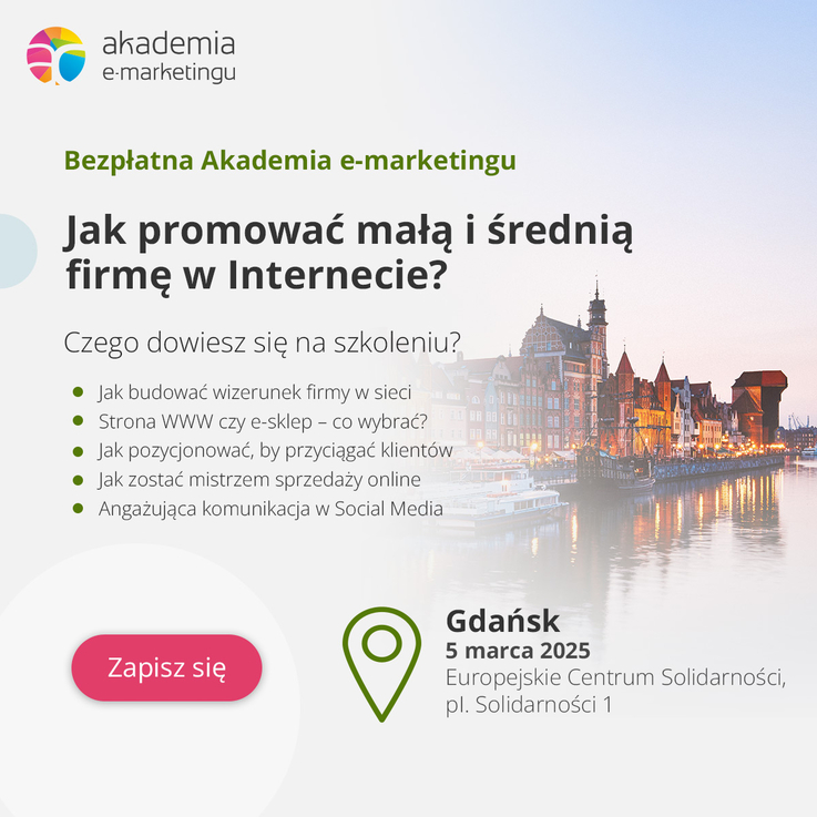 Startuje kolejna odsłona Akademii e-marketingu, która od 13 lat z sukcesem edukuje i inspiruje małych i średnich przedsiębiorców do rozwoju własnych biznesów